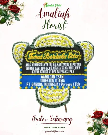 Papan Bunga Duka Keningar